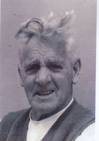 Copy of an undated photograph of Sidney Morgan married to Florrie Morgan and father of Lesley and Selwyn